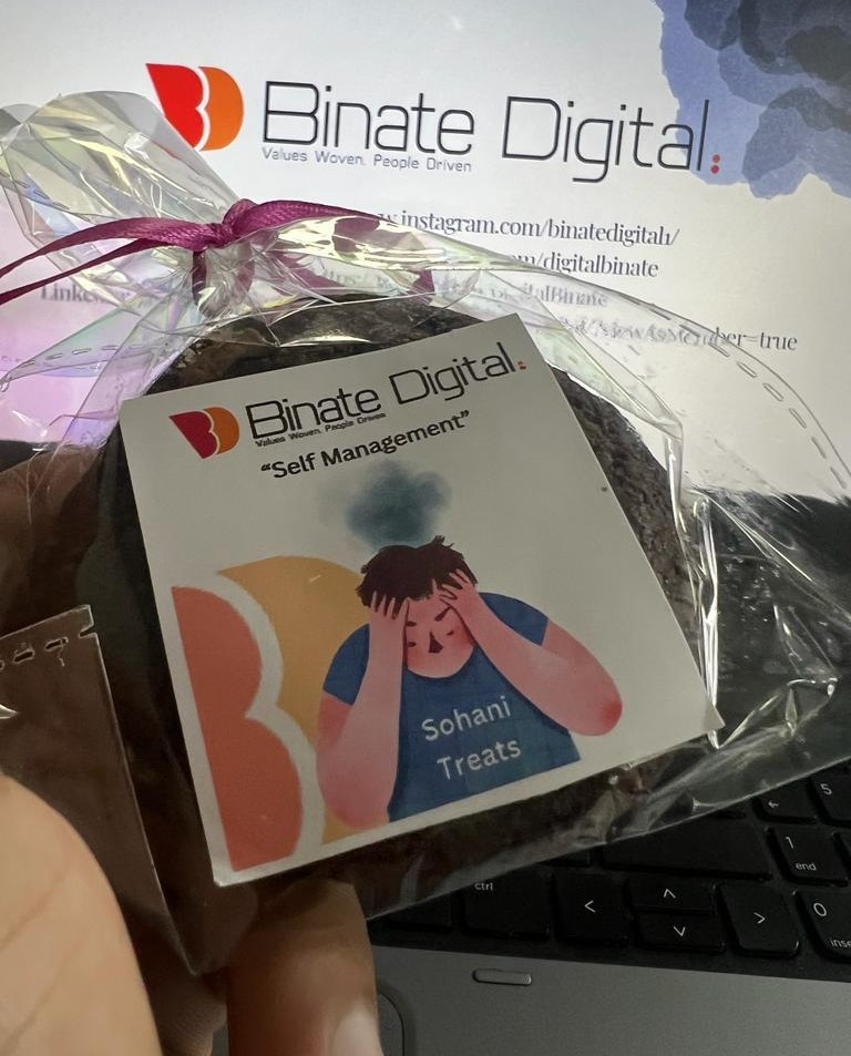 The participants were treated to a delicious cookie.